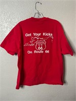 Vintage Get Your Kicks Route 66 Shirt