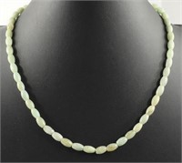 Jade necklace 10"L