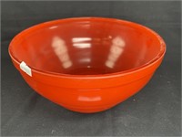 Vintage Jeannette Glass red Mixing Bowl