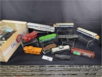 Various Vintage Trains& Parts Tyco