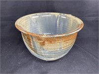 Handcrafted Pottery Bowl Signed By Artist 1987