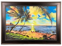Willie Daniels- Florida Highwaymen Oil Painting