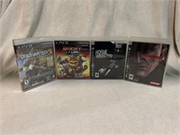 PS3 Games Uncharted, Ratchet, Rogue, MetalGear