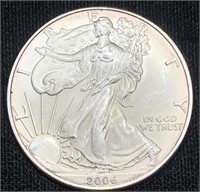 2006 Silver Eagle 1 Oz .999 Fine Us Mint Unc