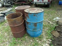 4 Steel Barrels