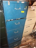 5 Drawer Cabinet W/ Contents 57 x 30 x 18