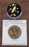 Alaska Natural Gold Nuggets & Coin #3