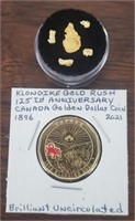 Alaska Natural Gold Nuggets & Coin #2