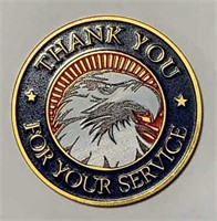 " Thank You for Your Service “ Token