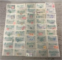 (45) Unused Stamps Littleton Stamp Company