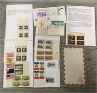 Variety of 6¢-10¢ Stamps