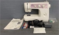 Brother LS-1717 Sewing Machine w/ Misc.