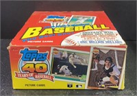 Large Box of 1991 Topps Card Packs