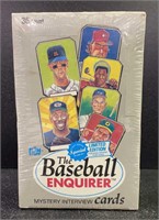 Sealed Box of Baseball Enquirer Cards