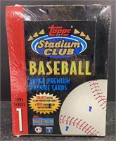 Sealed 1993 Topps Stadium Club Cards
