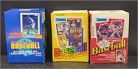 (3) Boxes of Score & Donruss 1989-1990 Cards