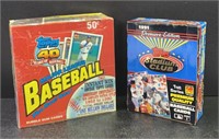(1) Opened & (1) Sealed Box of Topps Cards