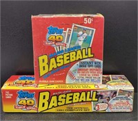 Sealed Topps Cards & 1992 Topps Set
