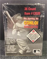 Sealed Box of Conlon Collection Baseball Cards