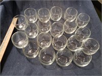 Lot of 20 Candle Votive Cups Glasses