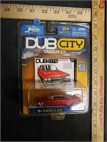61 Cadillac Dub City Old Skool Car 1:64 Scale