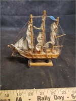 Small Model Sailboat Decor