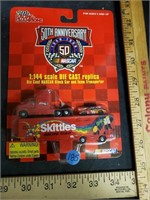 NASCAR 50th Anniversary 1:144 Transporter Skittles