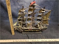 Fragata Espanol Ano 1780 Model Sailboat Decor