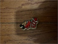 Christmas mickey mouse pin