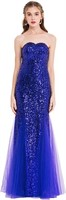 SIZE 2X-LARGE ANGEL FASHIONS WOMEN'S SEQUIN TULLE