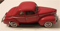 1940 Ford Deluxe Coupe Danbury Mint Model