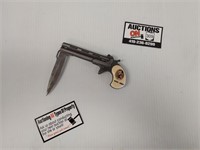 Jesse James Revolver Knife