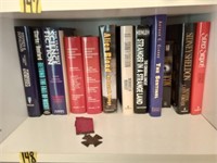 Shelf of Books to include Alien Blood, Sidney