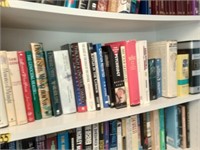 Shelf of Books to include Daniel Steel, Psychology