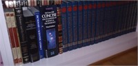 Shelf of Books to include McGraw-Hill Encyclopedia