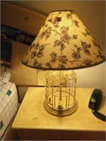 PAir of Bird Cage Style Lamps