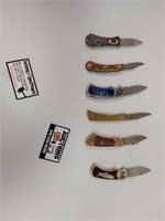 6 Collectible Pocket Knives
