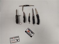 6 Folding Knives