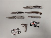 6 Silver Knives