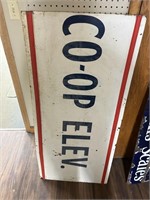 Co-Op Elevator Sign