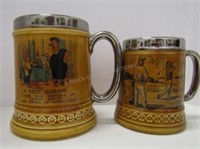 Staffordshire Lord Nelson Steins
