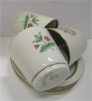 Royal Copenhagen Teacups & Saucers
