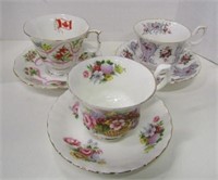 Royal Albert Teacups & Saucers