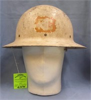 Vintage WWII police corp. helmet