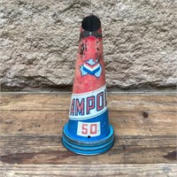 Original Ampol Chevron 50 Tin Pourer