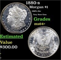 1880-s Morgan Dollar $1 Grades Choice+ Unc