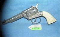 Vintage Buffalo Bill cast metal cap gun