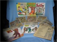 Group of vintage comic related comic books