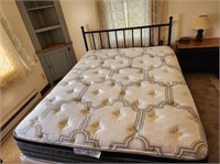 Full Size Bed with Metal Frame
