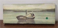 Canoe Canvas 20x8